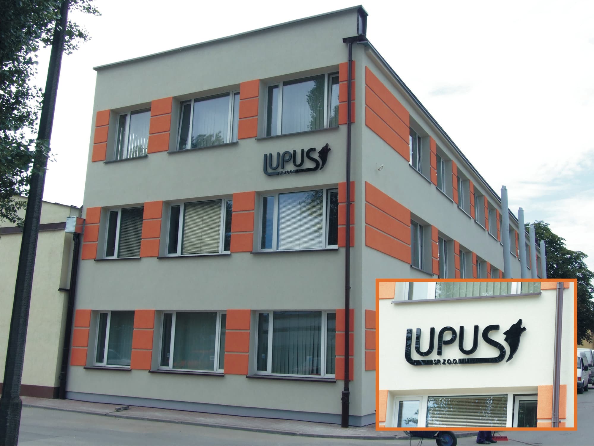 Szyld dla kliniki estetycznej