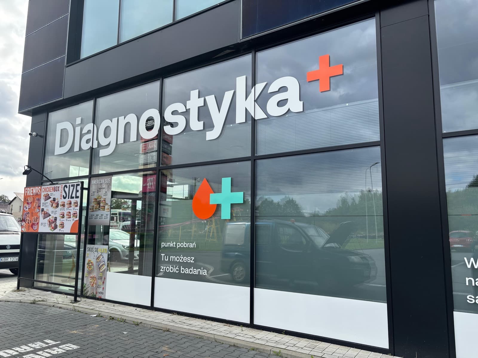 Witryny i szyldy Diagnostyka