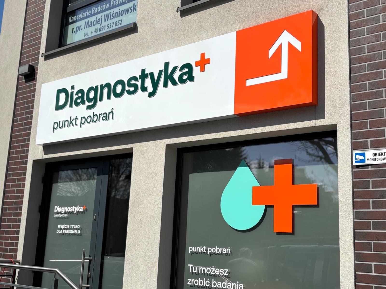 Witryny i szyldy Diagnostyka