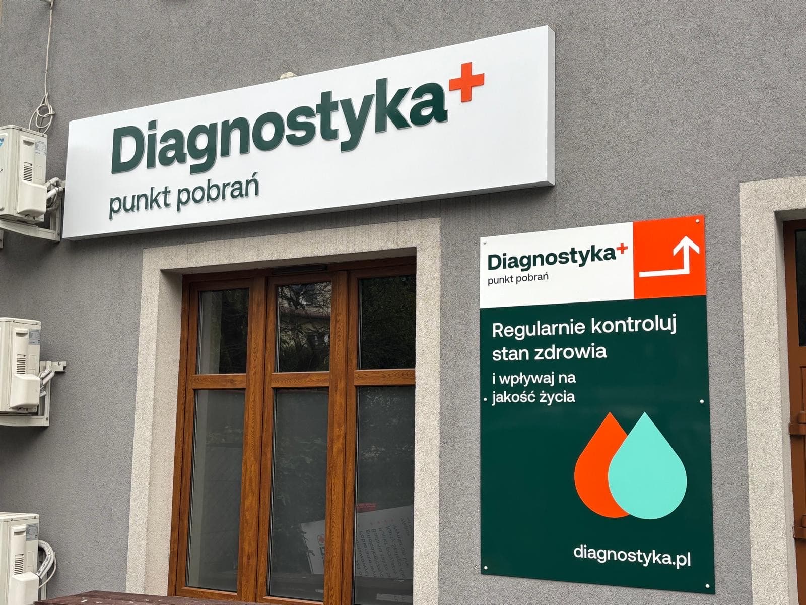 Witryny i szyldy Diagnostyka